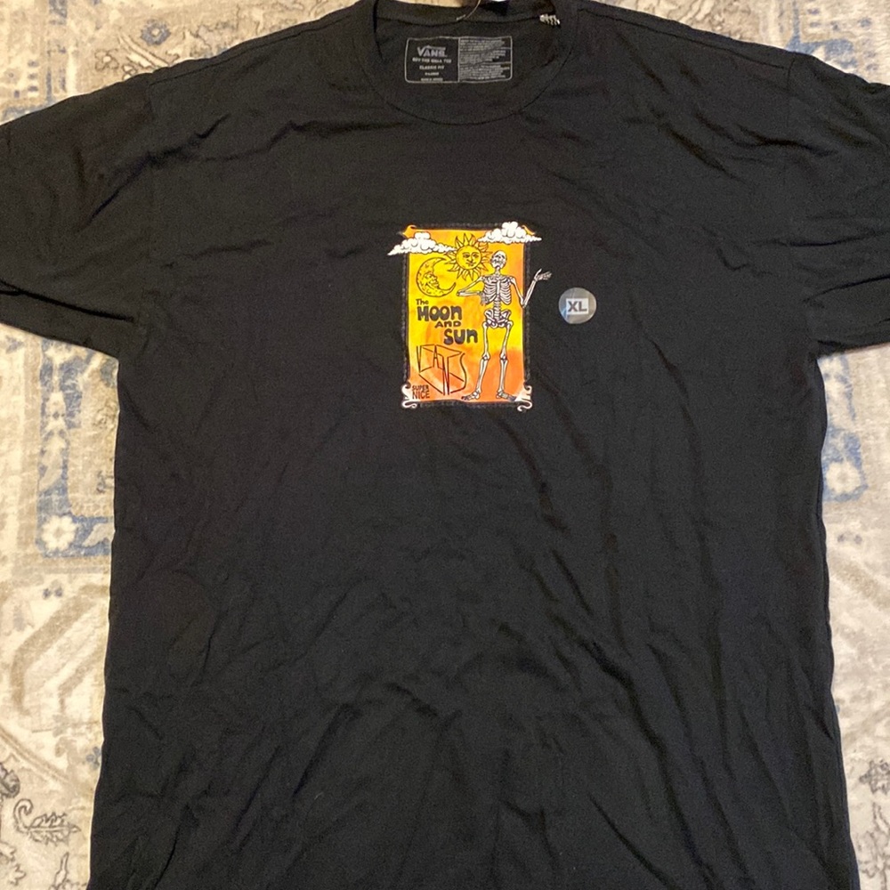 Vans “Off the Wall” Moon and Sun shirt. NEW WITH TAGS